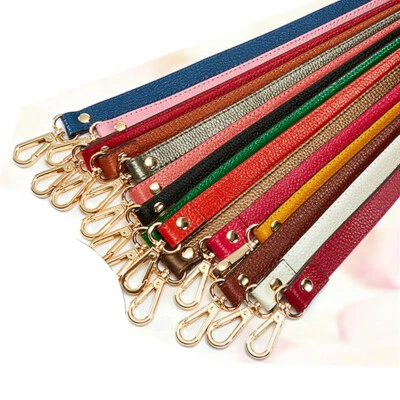 MARKENLOS Damen Echtleder Taschengurt Schultergurt Tasche Schulterriemen Trageriemen 130cm