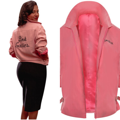 Grease: Rydell High Cosplay Costume Outfits Halloween Carnival Party Suit Coat