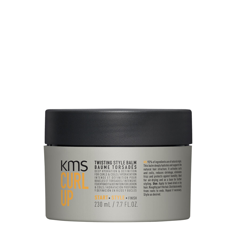KMS Curl Up Twisting Style Balm 230ml - Trattamento Premium Ricci