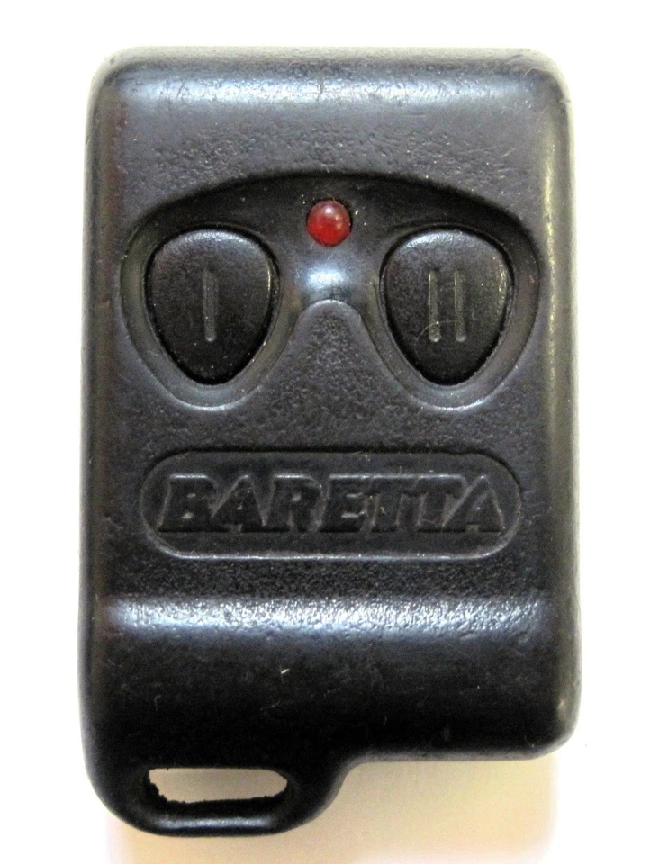 BARETTA keyless entry remote control transmitter J5523518T1 2 button red led FOB - Image 2 of 3