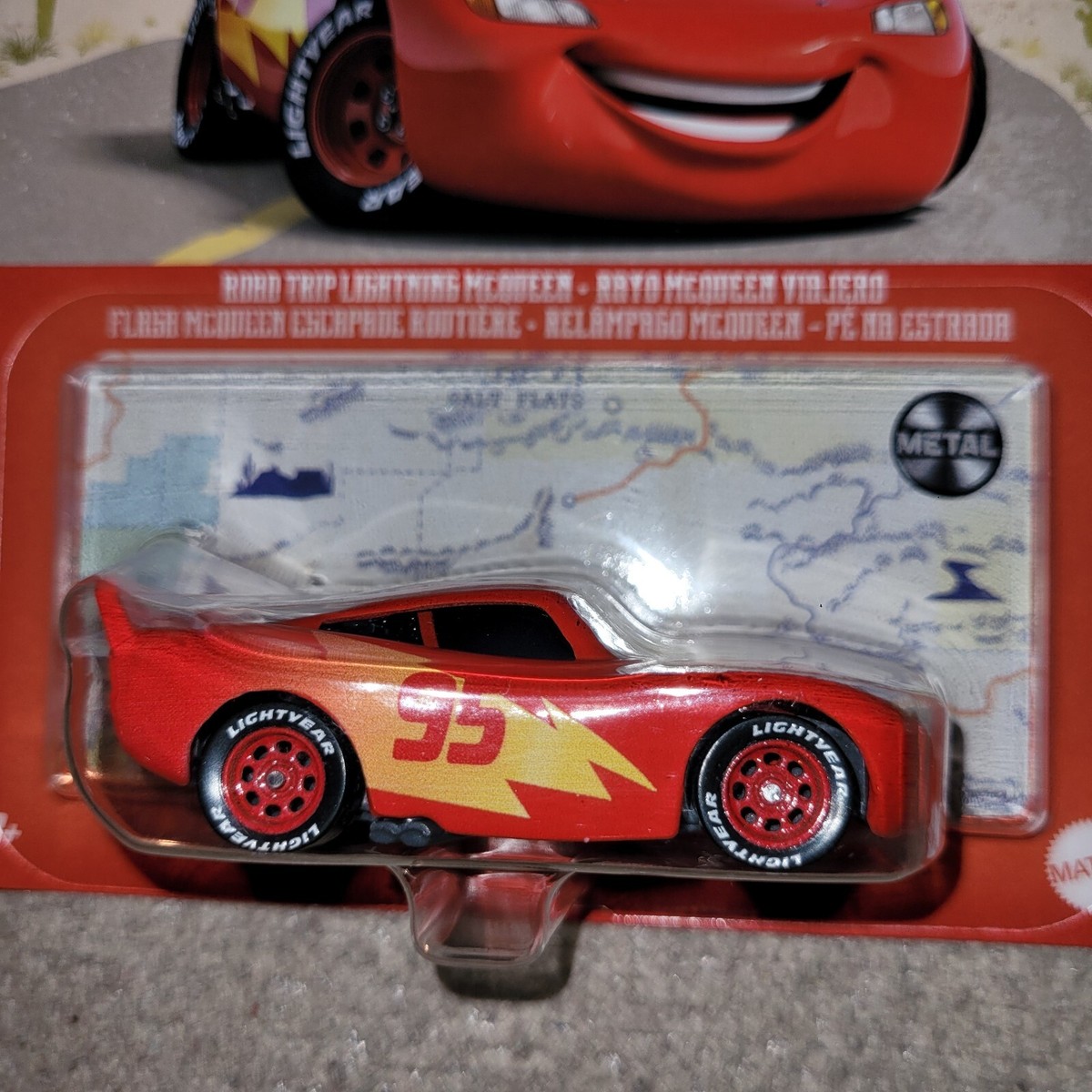 DISNEY PIXAR CARS On The Road ROAD TRIP LIGHTNING McQUEEN New