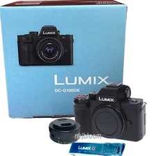 New Panasonic Lumix G100D Mirrorless Camera with 12-32mm Lens [DC-G100DK]