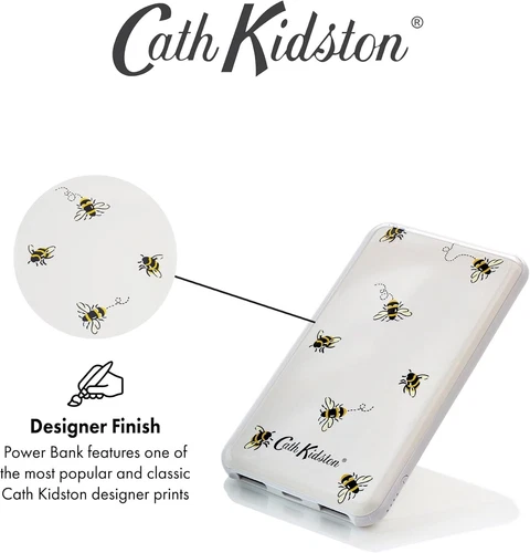 5000mAh Power Bank Dual Output Charger for Apple,Samsung,Cath Kidston Bee - Bild 2 von 6