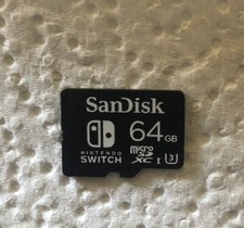 SanDisk 64GB microSDXC UHS-I card for Nintendo Switch Micro SD Memory Card