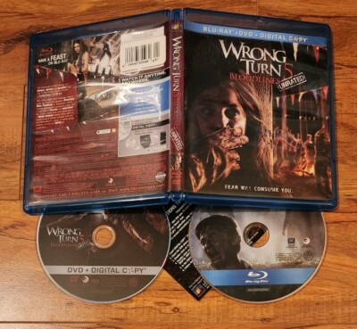 /4171 Wrong Turn 5: Bloodlines (2012) Unrated Blu-ray Rare & OOP