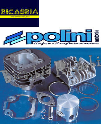 7928 - Zylinder Polini 47 Gusseisen PGO 50 Big Max - Yamaha Axis Breeze Vino Why