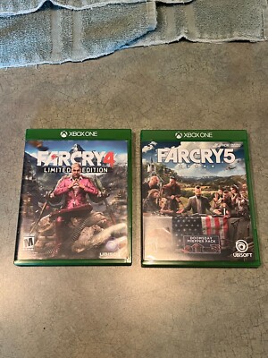 FAR CRY XBOX ONE BUNDLE -- Far Cry 4 & Far Cry 5 