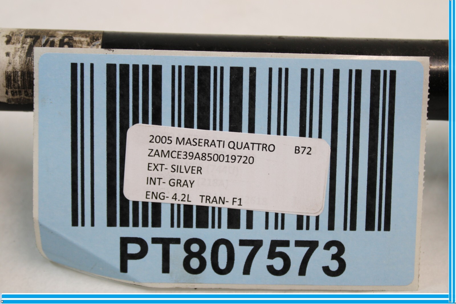 2003-2012 Maserati Quattroporte Rear Left or Right Axle Half Shaft 192746 03-12