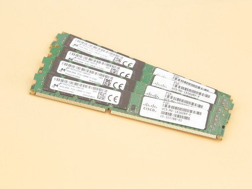 Micron DDR3 2x16GB 1600MHz VLP Unbuffered ECC Memory MT18KDF2G72AZ-1G6 for Cisco - Picture 3 of 8