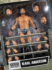 Autographed Karl Anderson Wrestling Ultimates Super7 The Good Brothers New
