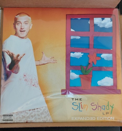 EMINEM - THE SLIM SHADY 3LP (Expanded) Color Vinyl IVC Edition #2828/3000 *NEW* - Picture 4 of 4
