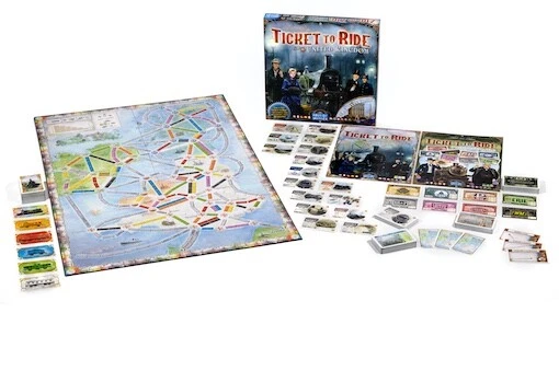 Ticket To Ride United Kingdom & Pennsylvania Map Collection #5 Game Expansion - Image 2 of 4