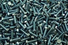 (250) Hex Head 5/16-18 x 1" Grade 5 Bolts Zinc Plated Cap Screws