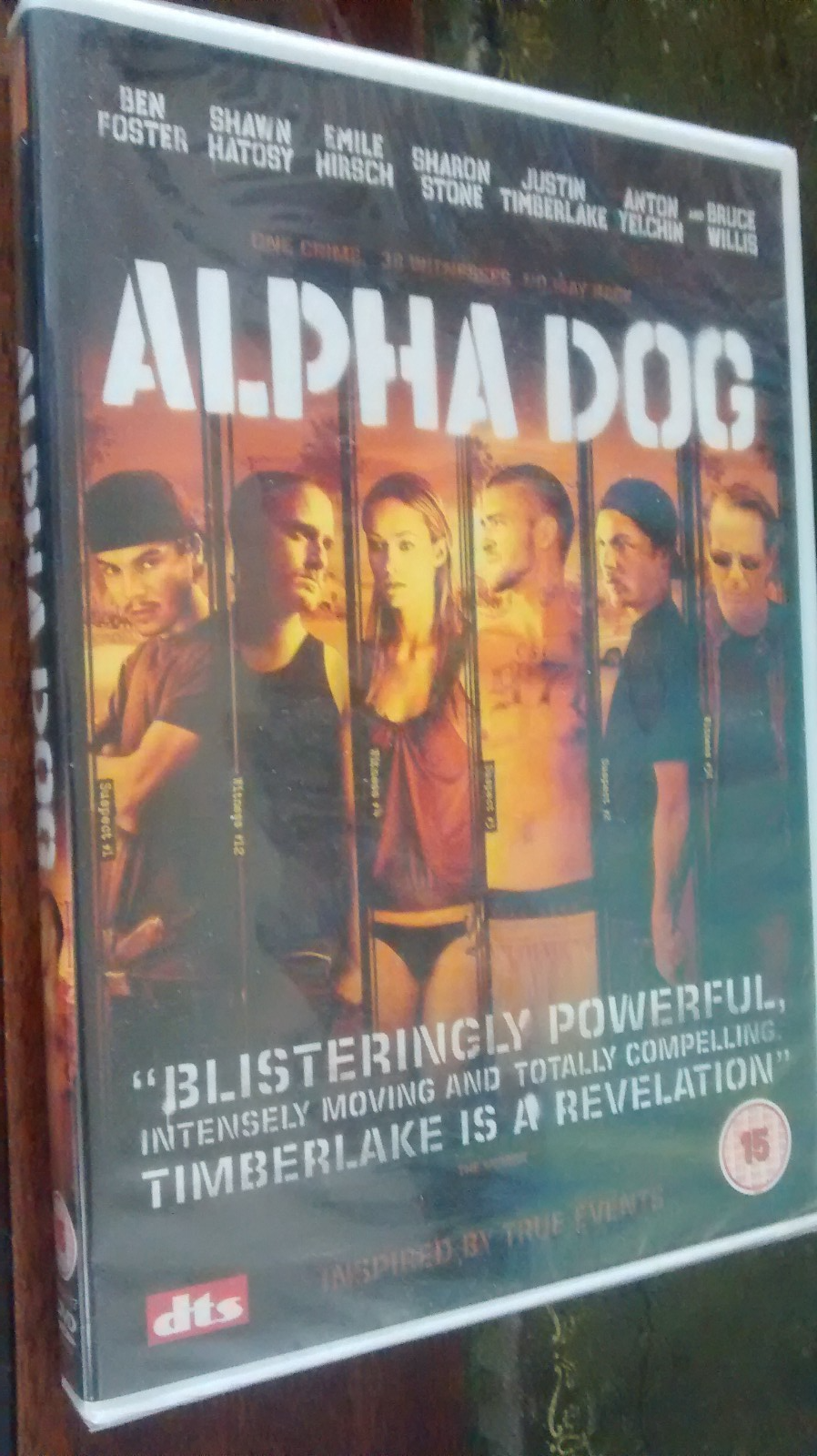 Alpha Dog DVD (2007) NEW/sealed - bruce willis/sharon stone