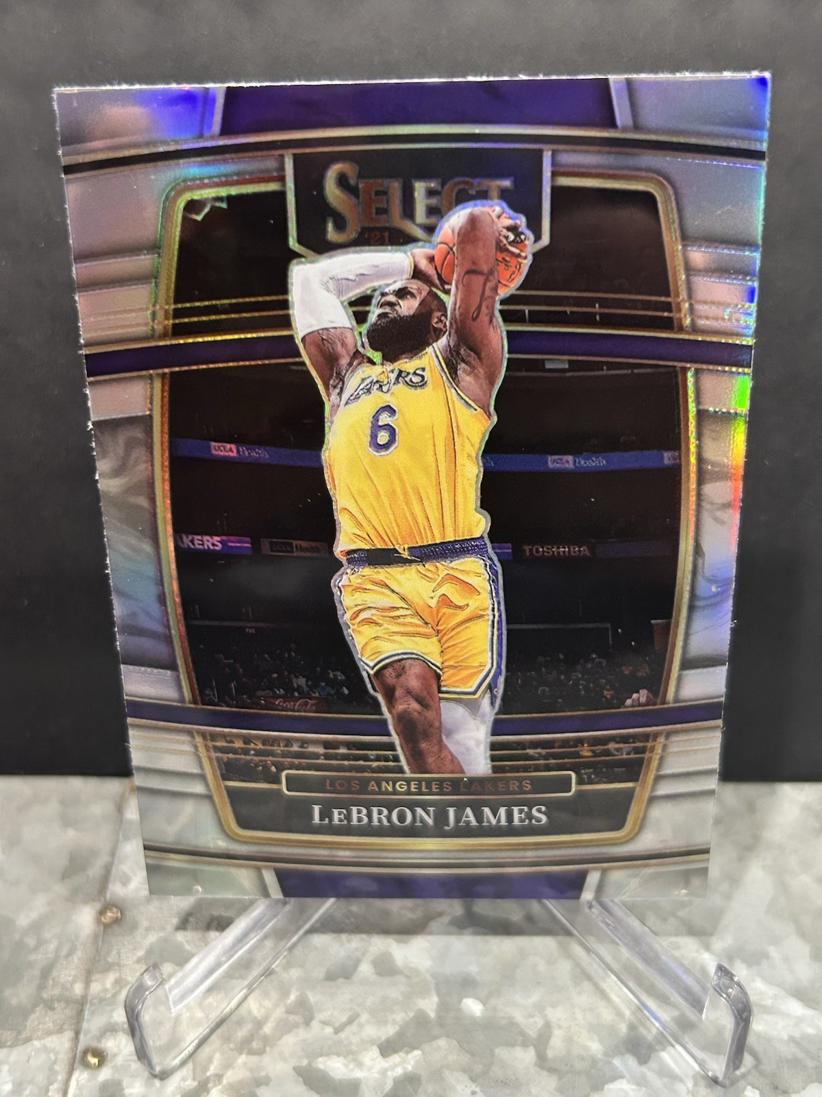 2021-22 Panini Select - Concourse LeBron James #100 Silver Prizm🔥🔥📈