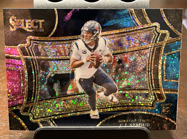 Panini 2023 Select C.J. Stroud Field Level Cosmic