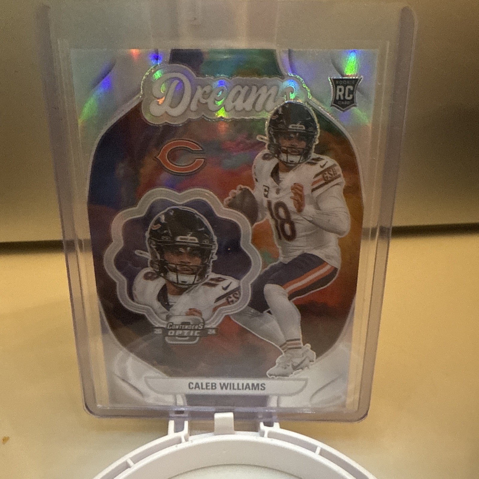 2024 Contenders Optic Caleb Williams Dreams Case Hit