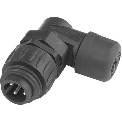 Amphenol C016 10K006 000 12 Rundstecker Stecker, gewinkelt Gesamtpolzahl: 6 + PE