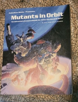 Mutants in Orbit Rifts After the Bomb RPG Roleplaying Guide Book Softcover