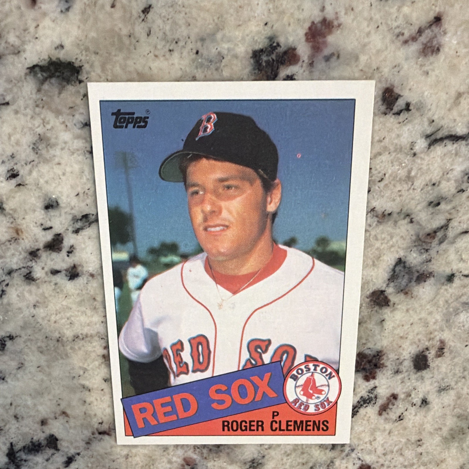 Topps 1985 Roger Clemens Rookie #181 Boston Red Sox Baseball Trading Card