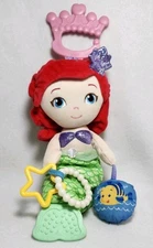 Kids Preferred Disney Princess Ariel Little Mermaid Plush Activity Toy 12.5"