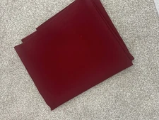 Sunbrella Marine fabric #6431 Burgundy, 2 pcs 64" W, 1 @ 7 yds, 1 @ 2 yards long