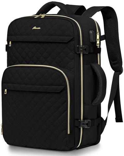 Carry On Women Travel Backpack: TSA Flight Approved Personal Item Backpacks L...
