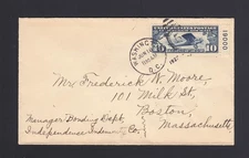 FDC: #C10 1927 10c Lindbergh - Washington, DC - Plate #