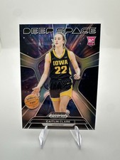 2024 Panini Prizm Draft Picks Deep Space Caitlin Clark #8 Silver Prizm (RC)
