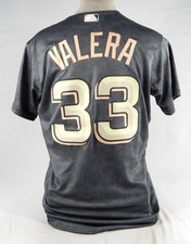 2023 Washington Nationals Leonel Valera #33 Game Issued Grey Jersey City Connect