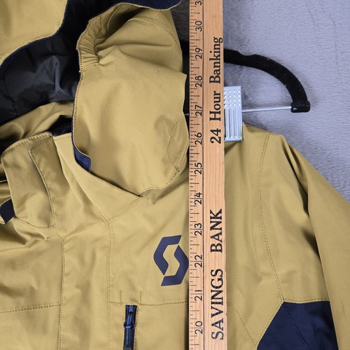 Scott Outerwear Youth Boys Ski Snowboard Jacket Size 152 XL Yellow Insulated - Picture 10 of 11