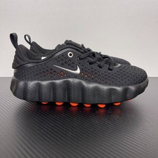 Nike Mind 002 Men's Sneakers Black Orange Lace-Up HQ4308-001 Comfort Shoes