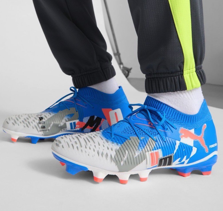 Puma Future 8 FG AG Soccer Cleats Shoes Blue 108423-01 Mens Size 8