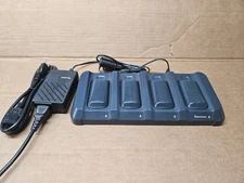 Intermec AC20 for CK3 CK65 CK67 Quad Battery Charger 871-230-101 w/ Power Supply