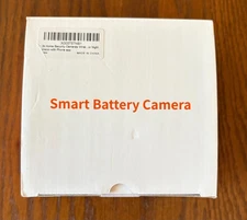 Wireless Outdoor Security Camera 2K Battery Powered Wifi IP with 64SD Card ~ NEW