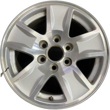 Chevrolet Machined Silver Tahoe Original Wheel 17x8 2014-2020 Oem Rim Alloy 5657