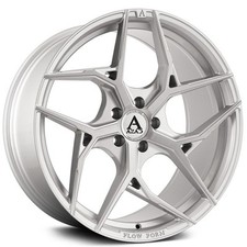 F20x9/R20x10"Staggered Azad Wheels AZFF01 Brushed Silver Rims