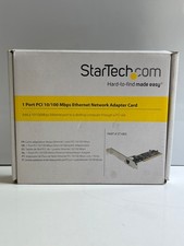 StarTech.Com ST100S 1 Port PCI 10/100 Mbps Ethernet Network Adapter Card