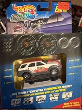 HOT WHEELS 1997 CYBER RACERS Crash Car Sport Utility Vehicle COMPUTER NIP Rare!
