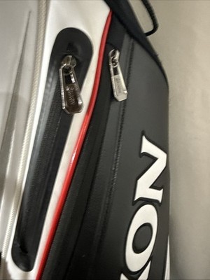 Srixon ZXI Tour Staff Stand Golf Bag White / Black 5 Way ~ NICE