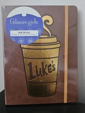 GILMORE GIRLS Luke’s Diner Coffee Cup Journal Notebook 6x8 25th Anniversary *NEW
