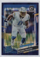 2023 Panini Donruss Optic Rated Rookie Purple Shock Prizm Daiyan Henley 15ts