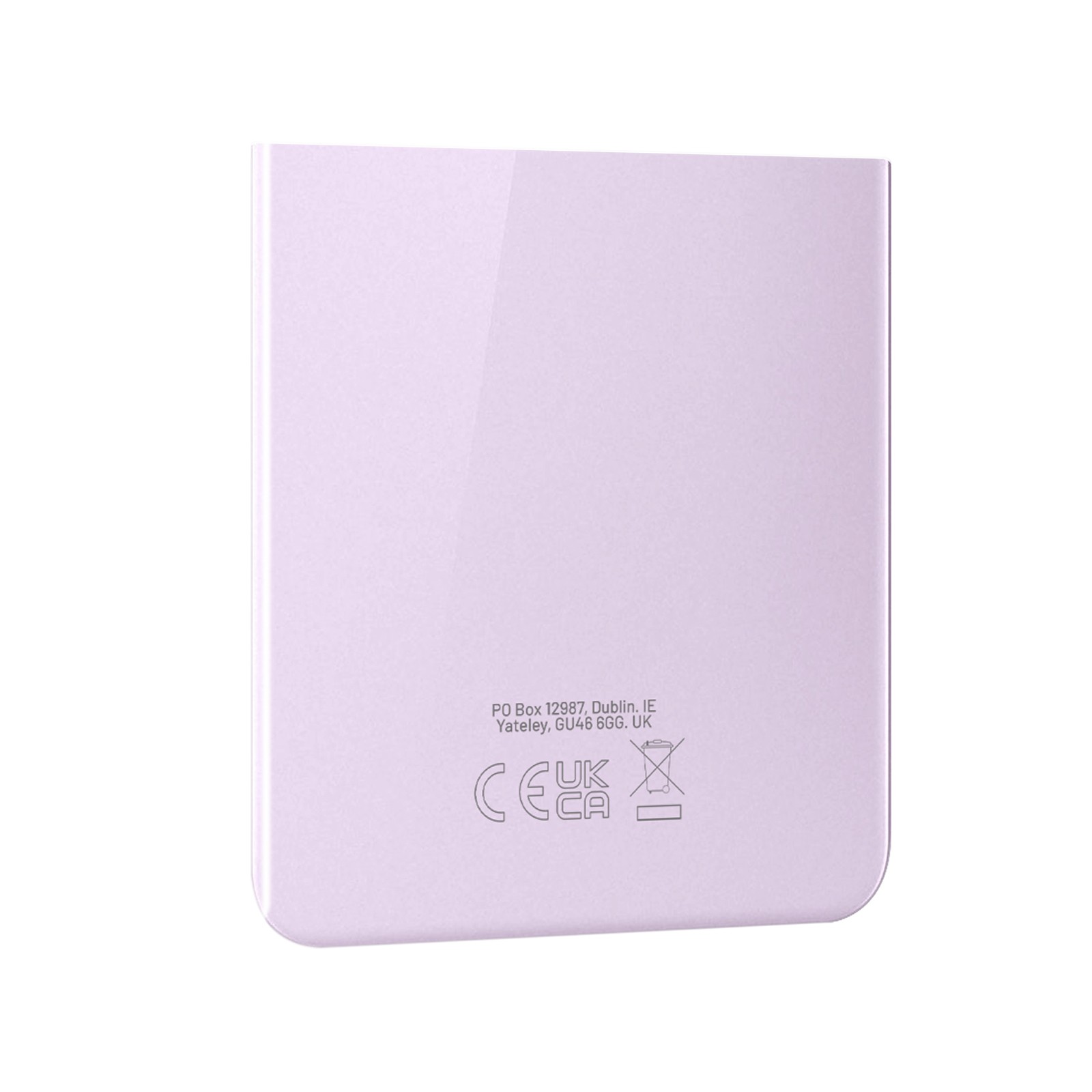 Vetro posteriore Galaxy Z Flip5 originale lavender pour remplacer la vitre du bas cassée