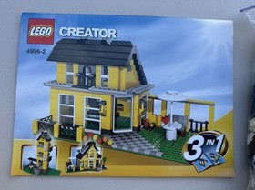 LEGO CREATOR 3 In 1 Beach House 4996 Ages 8-12 Used in box