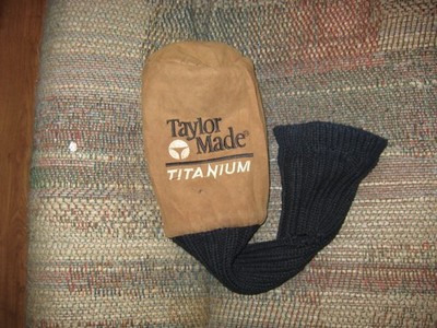 used TAYLOR MADE Titanium   Fairway 3 wood Headcover  no number