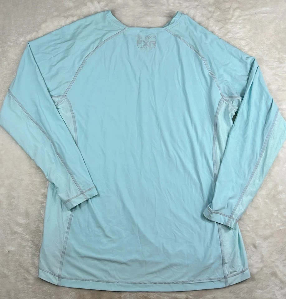 Camisa FXR Derby UPF 50 Mujer XL Manga Larga Pesca Protección Solar Rendimiento Foto 2 de 4