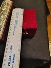 Vintage Godinger silver plated red velvet bracelet case + red velvet trinket box — photo 10