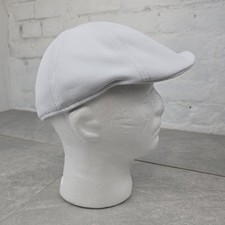 Daniel Cremieux Flat Cap Gatsby Newsboy Golf Hat White L/XL