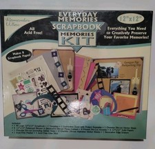Everyday Memories Scrapbook Book And Kit 12 X 12 E