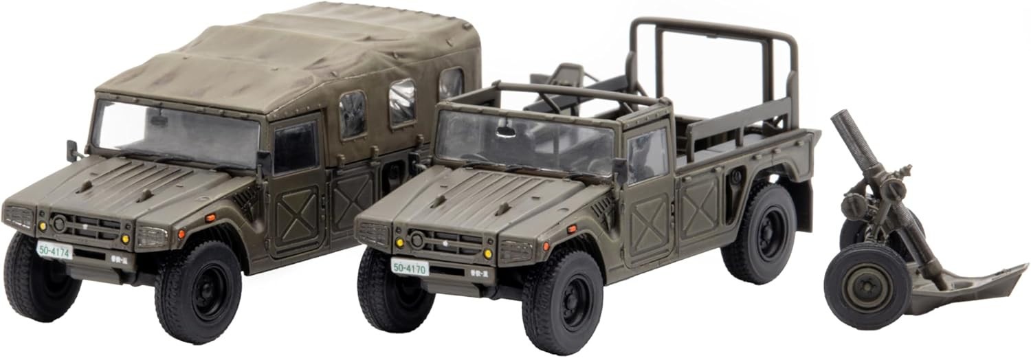 FUJIMI 172 No20 EX-2 JGSDF 120mm Heavy Mortar Towing Truck120mm RT Mortar Kit 14490₽